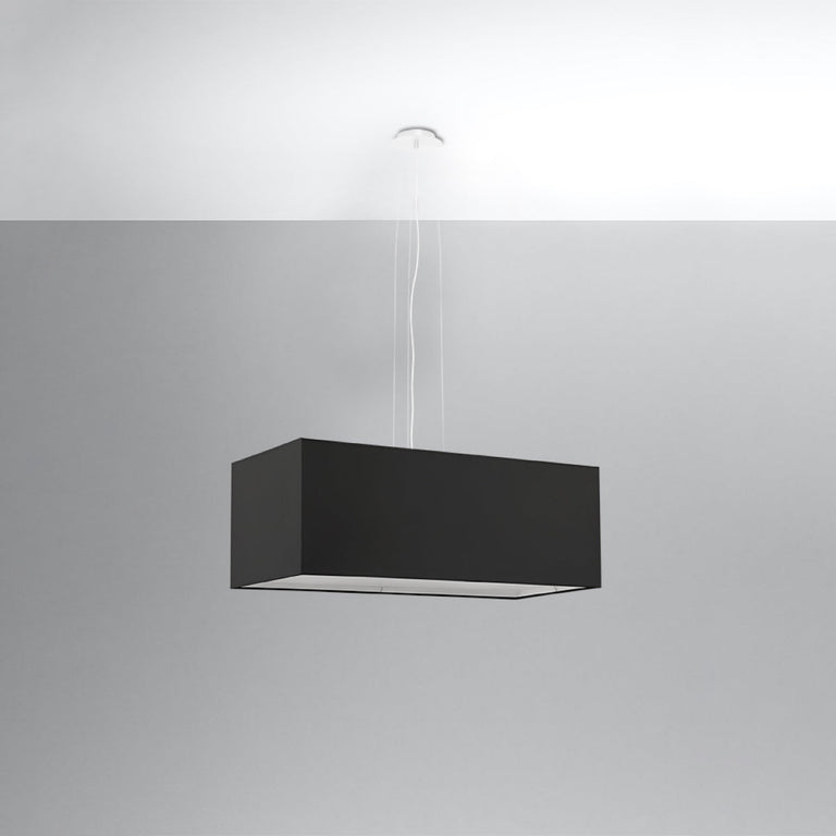 Sollux Lighting Chandelier SANTA BIS 80 Black