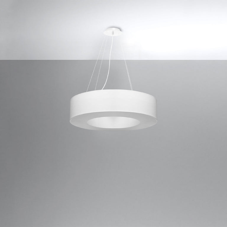 Sollux Lighting Chandelier SATURNO 70 White