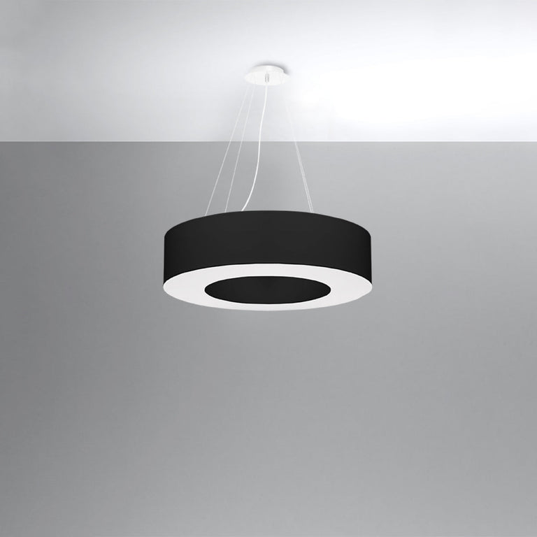 Sollux Lighting Chandelier SATURNO 70 Black