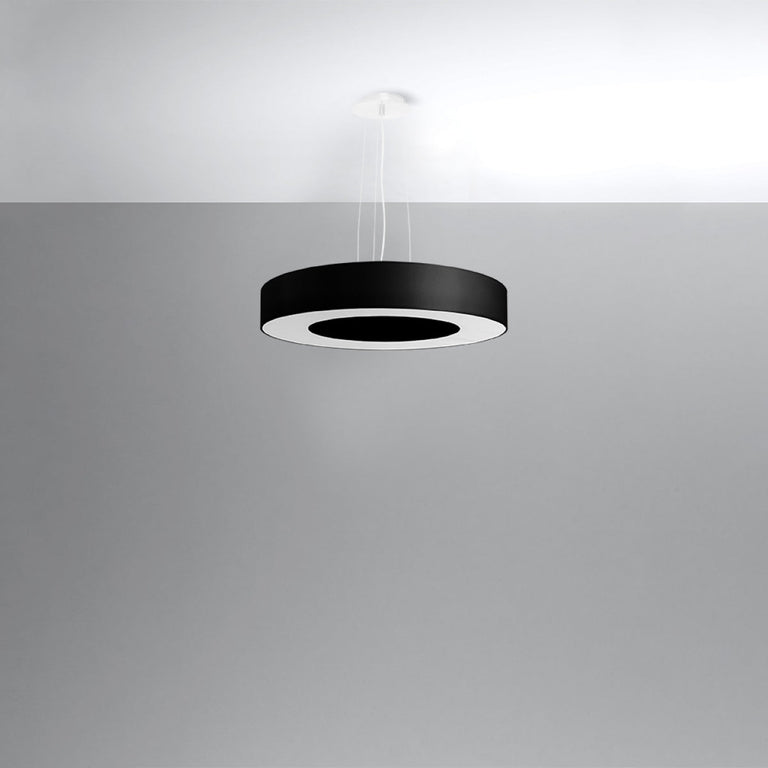 Sollux Lighting Chandelier SATURNO SLIM 50 Black
