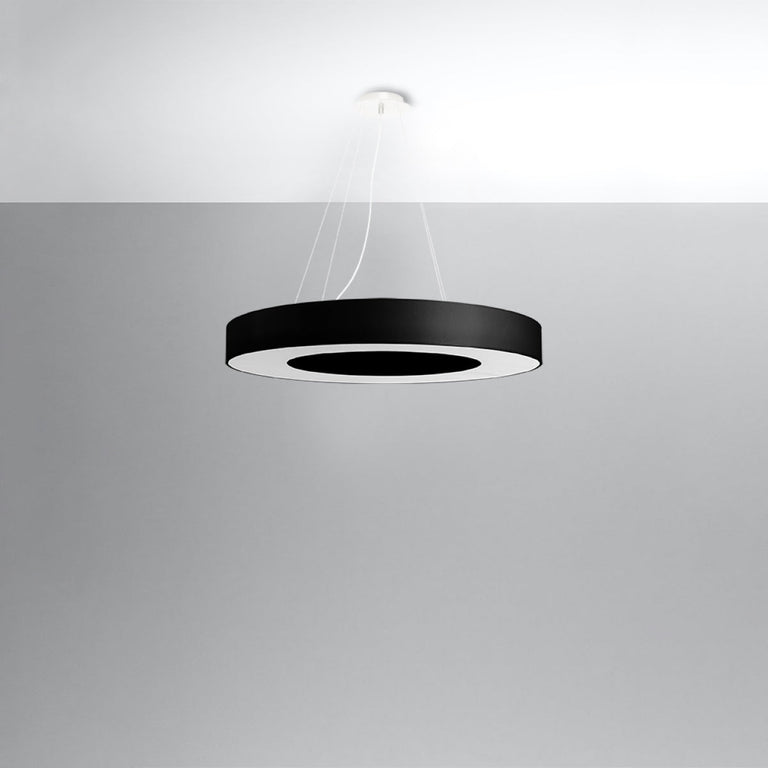 Sollux Lighting Chandelier SATURNO SLIM 70 Black