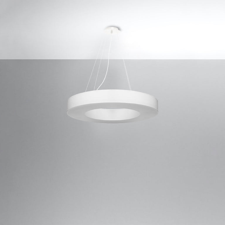 Sollux Lighting Chandelier SATURNO SLIM 70 White