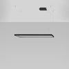 Minimalist chandelier Sollux Lighting Tuula L Black