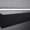 Pendant light fixture Sollux Lighting Tuula L Black 4000K