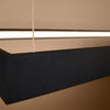 Ceiling lamp Sollux Lighting TUULA L black 3000K