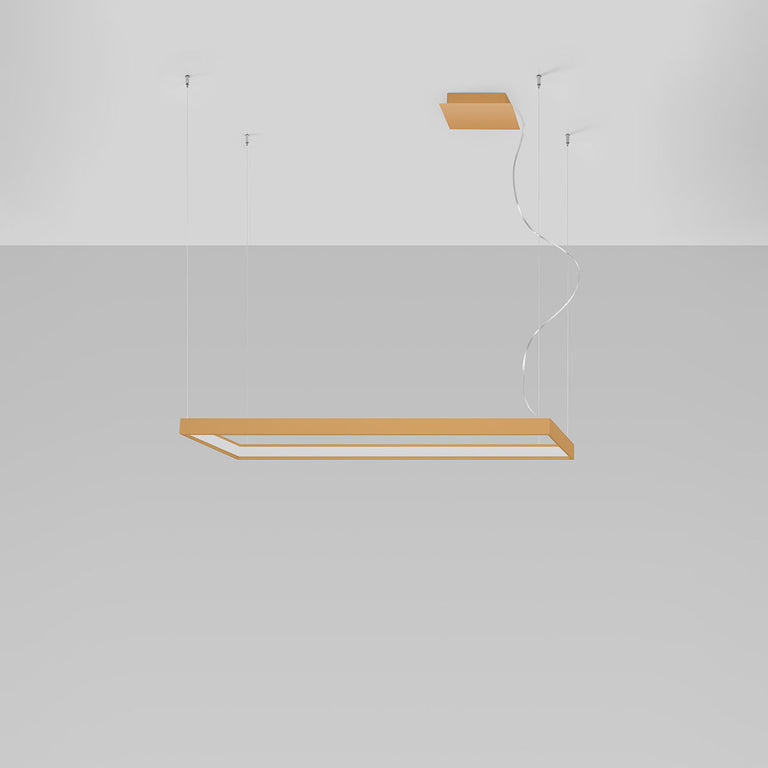 Sollux Lighting Chandelier TUULA M Golden 3000K