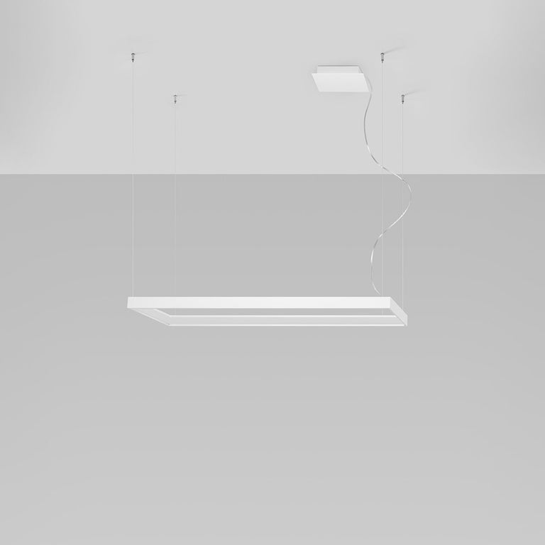 Sollux Lighting Chandelier TUULA M White 4000K
