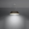 Pendant light fitting Sollux Lighting Chandelier VEGA 60 black