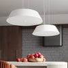 Modern white chandelier light Sollux Lighting VEGA 60 white