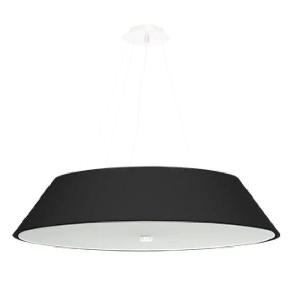 Modern chandelier light Sollux Lighting Chandelier VEGA 70 black