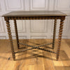 Mahogany hallway console table for a timeless look