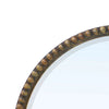 Classic circle mirror with timeless design