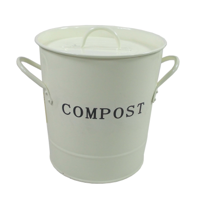 Stylish ivory Compost Caddy for efficient waste management
