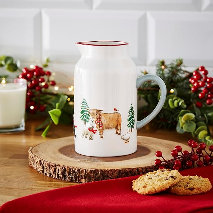 Cooksmart Christmas On The Farm 1 Pint Jug