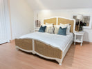 Classic super king size bed with traditional design