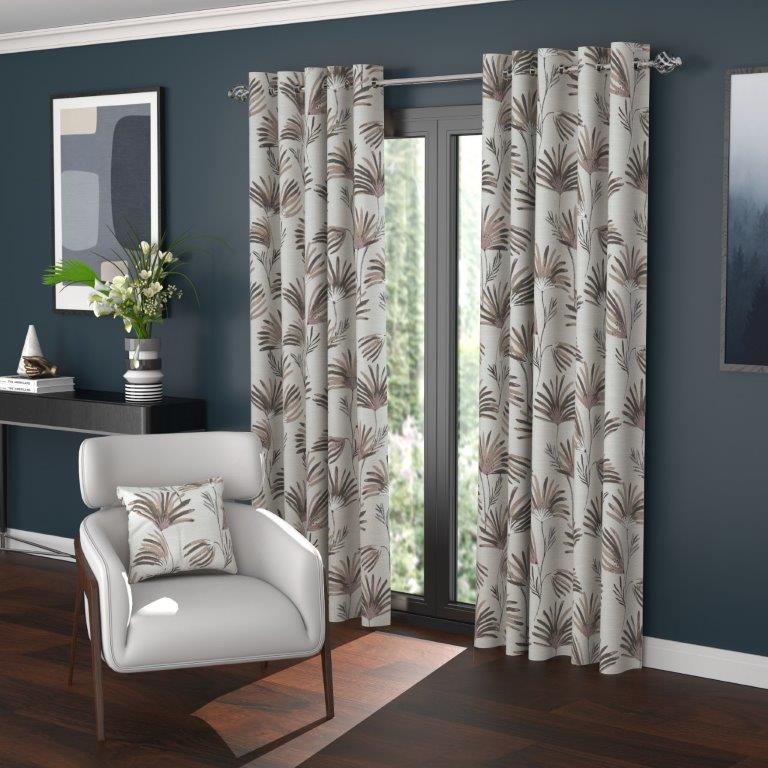 Daisy Blossom Polar Fleece Lined Curtains