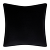 Scatterbox Cushion Darcy 43x43 cm Black front view picture on the white ackground
