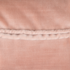 Scatterbox Cushion Darcy 43x43 cm Pink close view picture of the double piping design