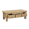 Delaney Oak Coffee Table Offering Ample Storage and Classic Design