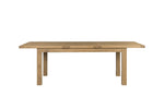 Modern rectangle dining table in oak
