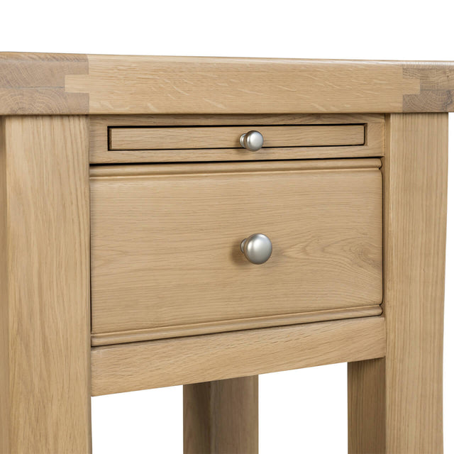 Delaney Lamp Table Oak