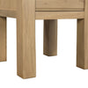 Natural Finish Oak Small Table for Cozy Living Rooms