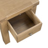 Elegant Oak Side Table for Living Room Furniture