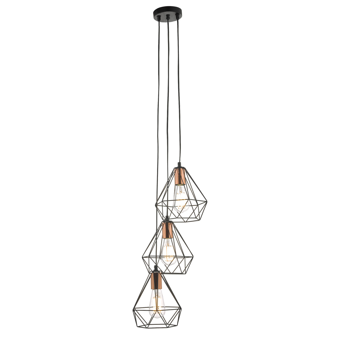 Foy_and_Company_Deyon_3_Light_Cluster_Pendant_Black___Copper_1200x1200 ...