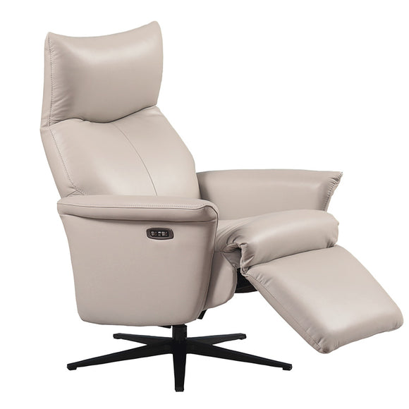 Dominico Recliner Chair Cashmere - Stylish Electric Reclining Comfort