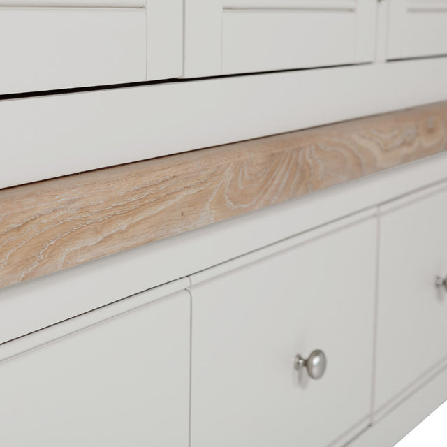 Doune 3 Door Wardrobe Taupe