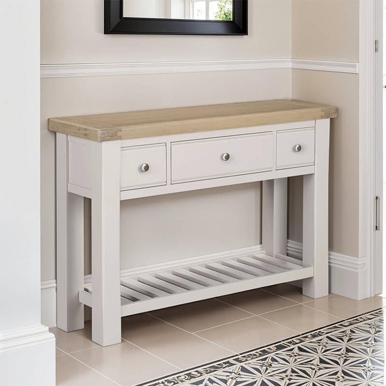 Doune Console Table Taupe