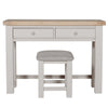 Dressing Table with Storage in Taupe for a Stylish Bedroom