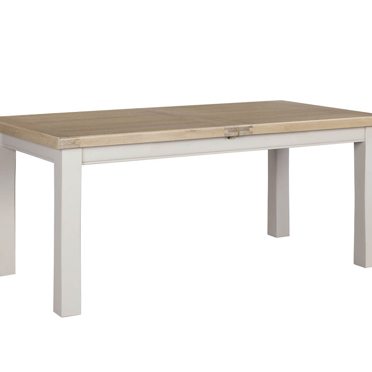 Doune Extendable Dining Table Taupe 1.8 m