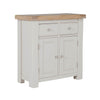 Small sideboard cabinet for organized dining spaces.
