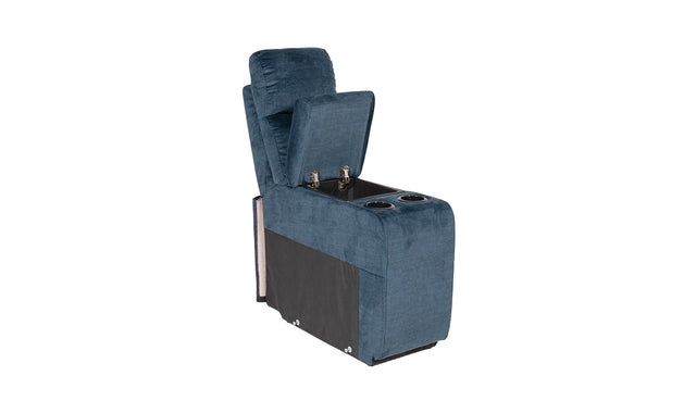 Dudley Corner Sofa Console Section Blue