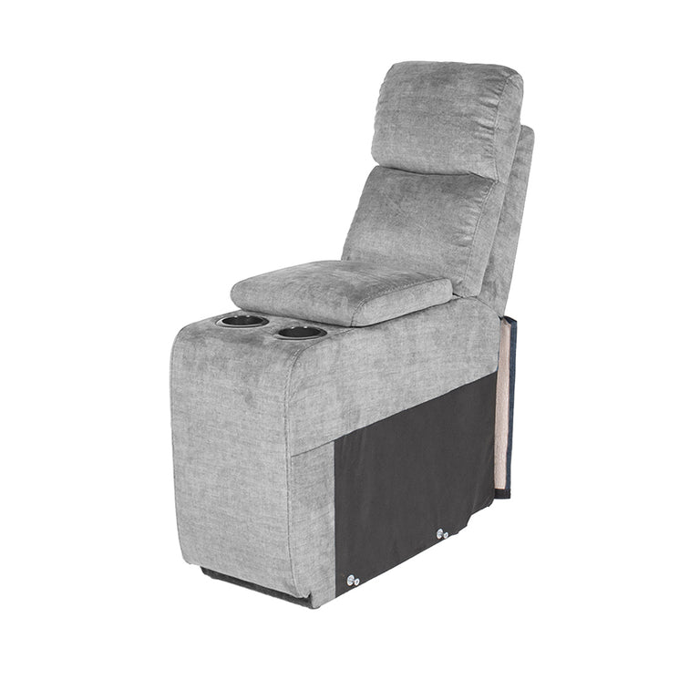 Dudley Corner Sofa Console Section Grey