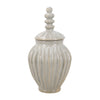 Earth Ceramic Jar 48cm pictuer of the ridged ceramic jar