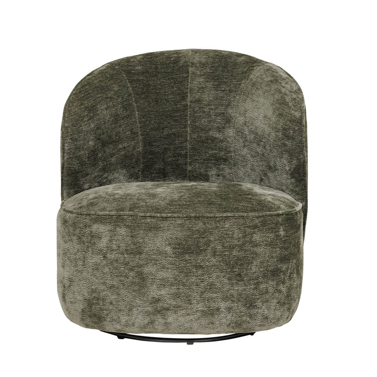 Edie Swivel Accent Chair Green