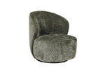 "Elegant Edie Swivel Accent Chair in Green for stylish living rooms."
