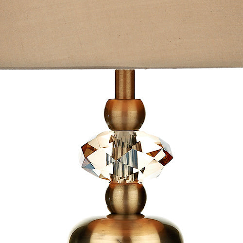 Edith Touch Table Lamp Antique Brass