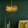 Ercilia 5 Light Pendant Gold Leaf life style picture