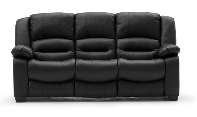 Fabrizio 3 Seater Sofa Black