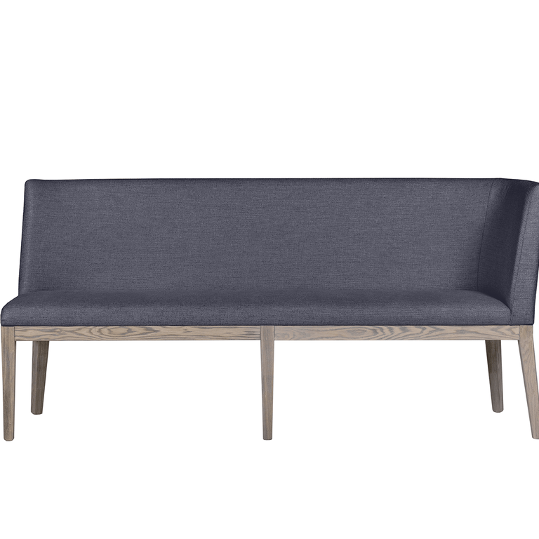 Falun Corner Bench Dark Grey