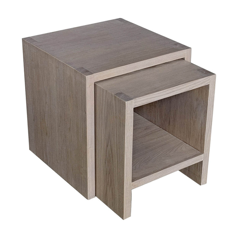 Falun Nest of Tables Smoked Oak