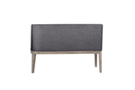 Versatile table bench and chairs Falun Short Bench Dark Grey