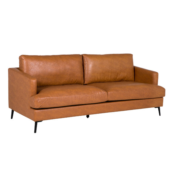 Felix 3 Seater Sofa in Tan - Comfort and Elegance Combined