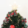 Compact 60cm Fibre Optic Christmas Tree with bows.
