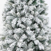 Premium artificial 210cm Flocked Christmas Tree for Christmas decor
