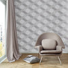 Graham & Brown Fractal Grey Wallpaper life style picture