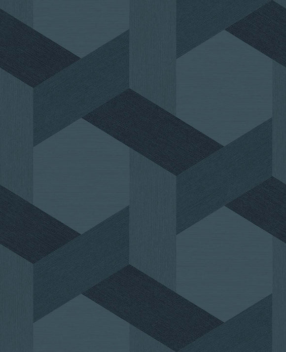 Fractal Navy Wallpaper close view picture of the color shade and pattern